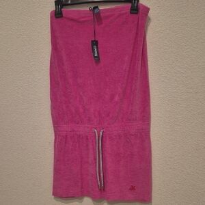 Vilebrequin Fuchsia Terry Cloth Skirt Cover Up Resort Wear Nwt